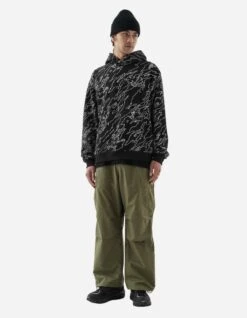 Maharishi 5130 Maha Basquiat Camo Hooded Sweat Black -Maharishi Shop 5130 black 80