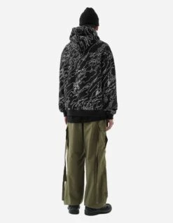 Maharishi 5130 Maha Basquiat Camo Hooded Sweat Black -Maharishi Shop 5130 black 90
