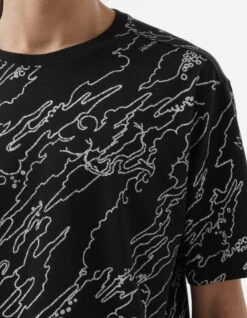 Maharishi 5131 Maha Basquiat Camo T-Shirt Camo -Maharishi Shop 5131 black 60