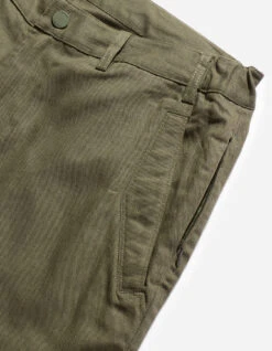 Maharishi 5134 Hemp Custom Pants Olive -Maharishi Shop 5134 Hemp Custom Pants olive 40