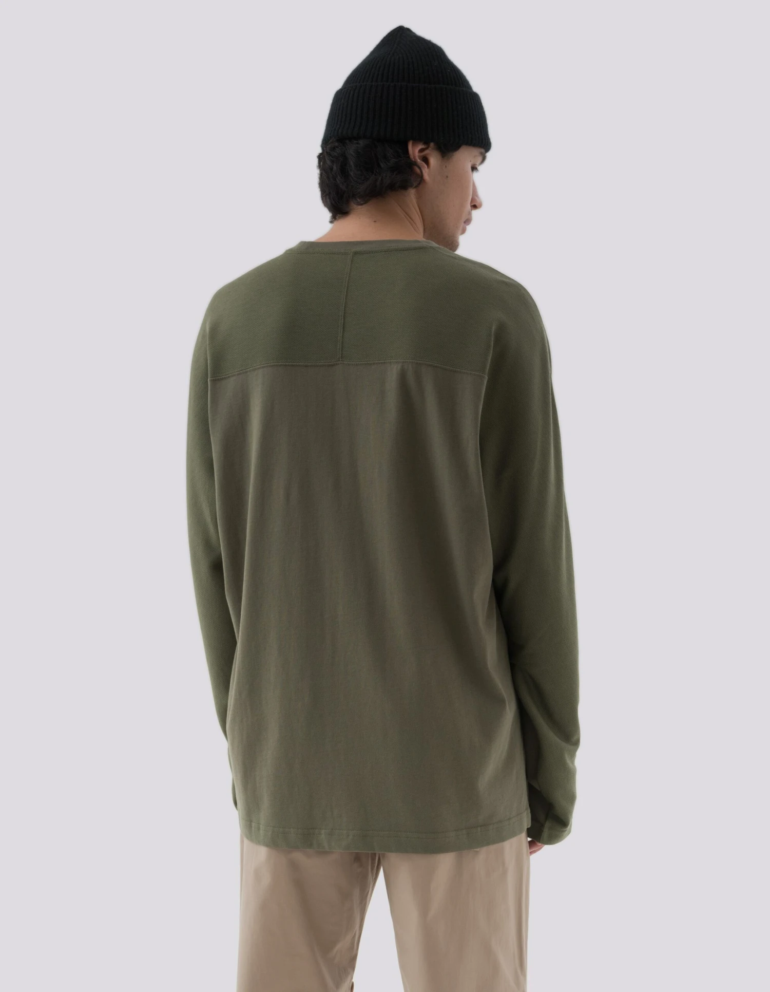 Maharishi 5135 Polartec Dry L/S T-Shirt Olive OG-107F 3 Maharishi 5135 Polartec Dry L/S T-Shirt Olive OG-107F - Image 3