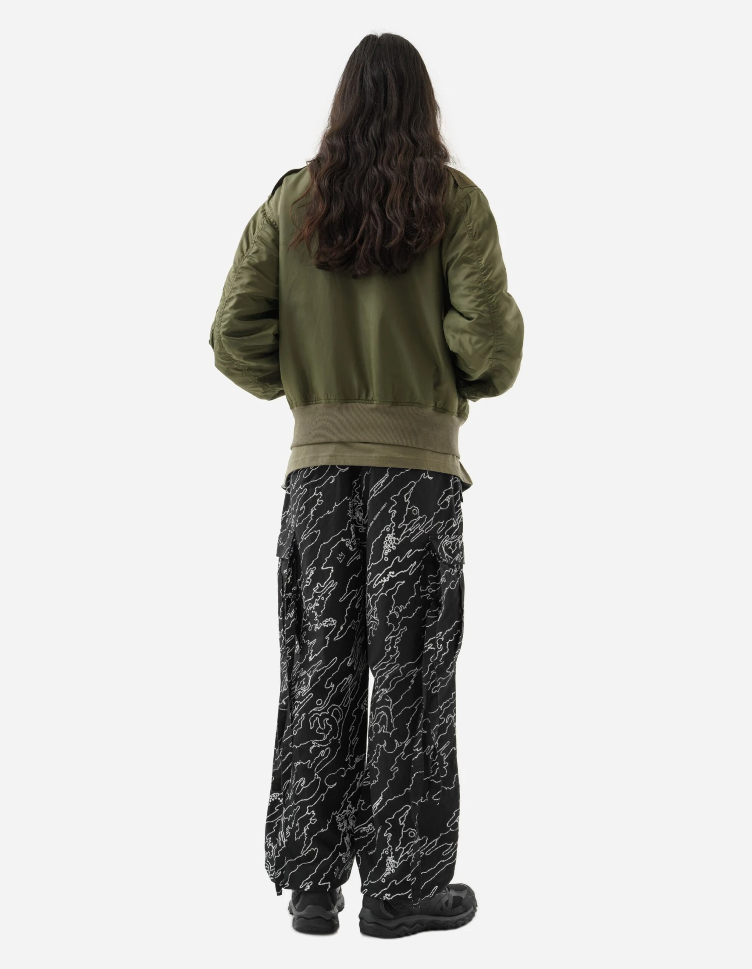 Maharishi 5136 Maha Basquiat M65 Cargo Pants Black 5 Maharishi 5136 Maha Basquiat M65 Cargo Pants Black - Image 5