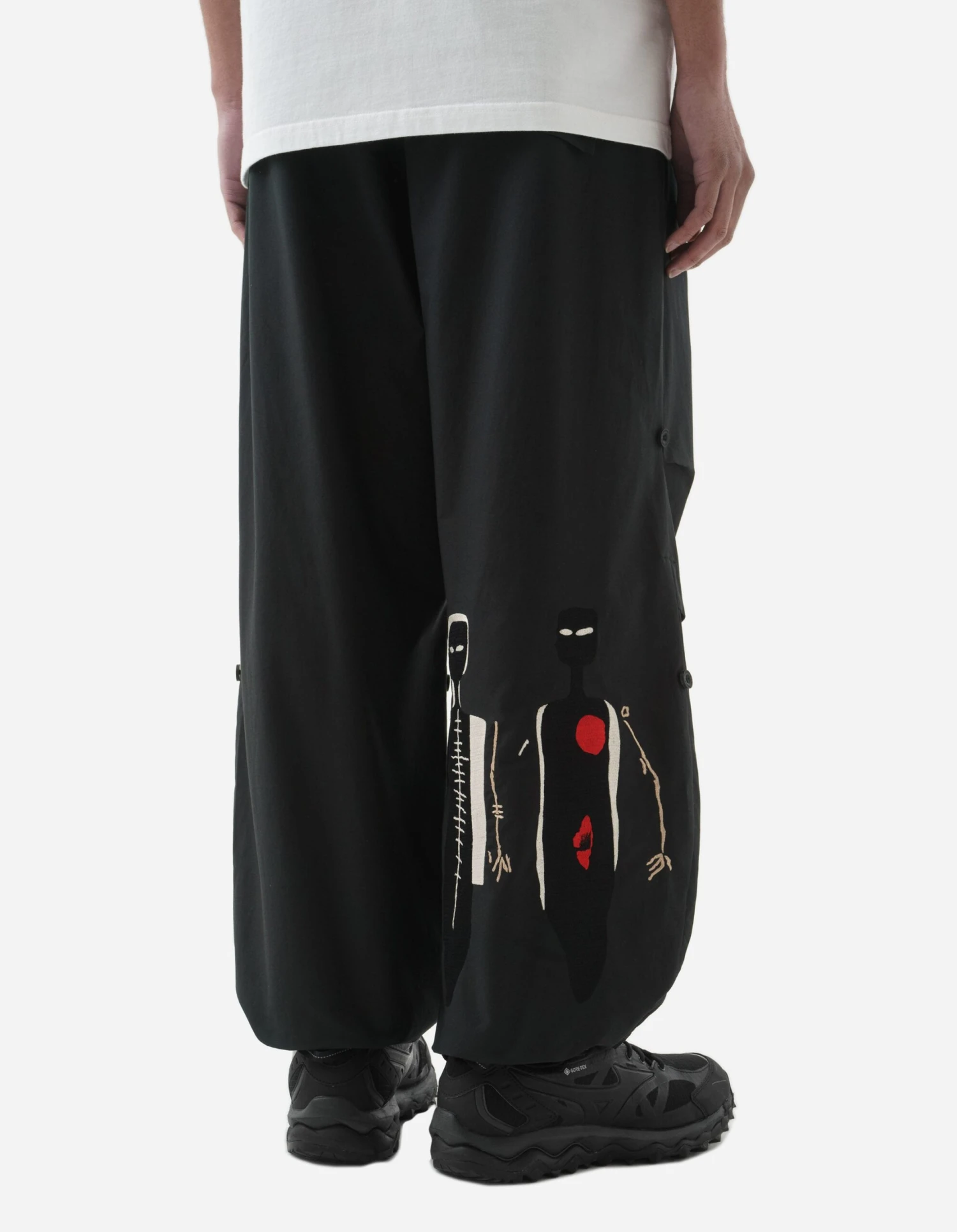 Maharishi 5140 Basquiat Nu-Nile Loose Snopants® Black 2 Maharishi 5140 Basquiat Nu-Nile Loose Snopants® Black - Image 2