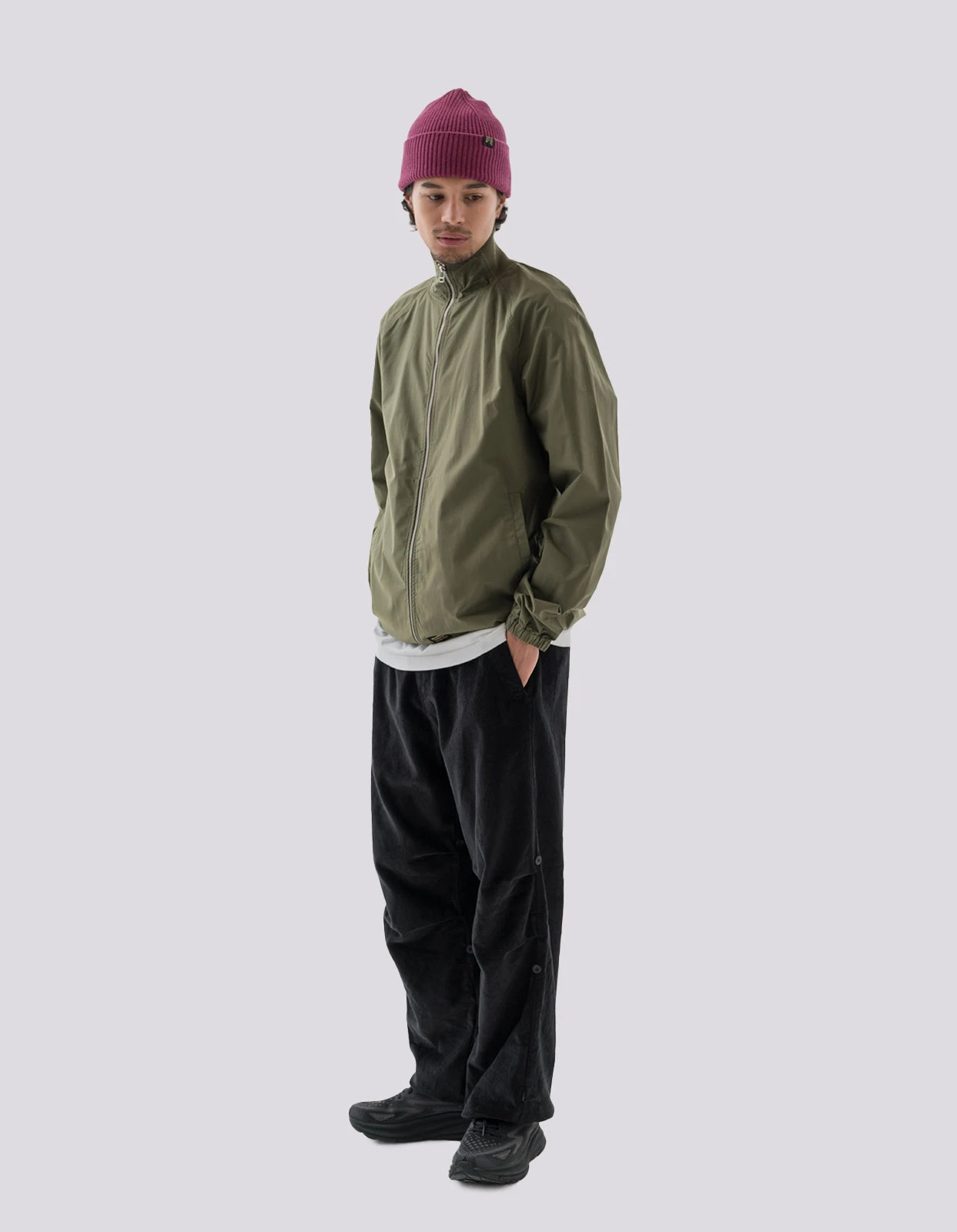 Maharishi 8006 MILTYPE Track Jacket Olive OG-107F 2 Maharishi 8006 MILTYPE Track Jacket Olive OG-107F - Image 2