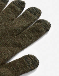 Maharishi 9883 MILTYPE Conductive Wool Gloves Olive -Maharishi Shop 9883 olive 30