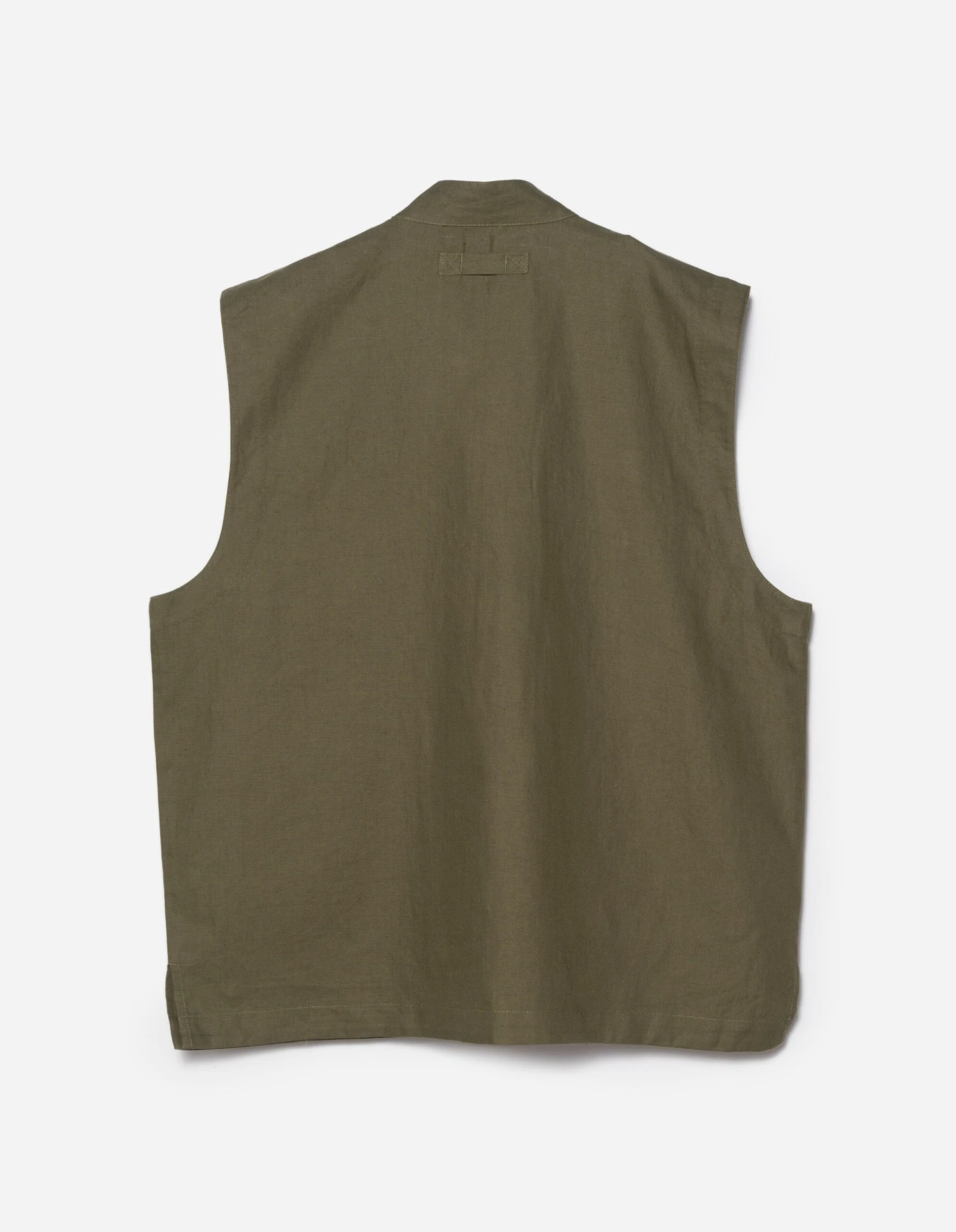 Maharishi 5201 Hemp Utility Vest Olive OG-107F 2 Maharishi 5201 Hemp Utility Vest Olive OG-107F - Image 2