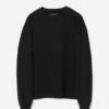 Maharishi 5231 Articulated Hemp Crew Sweat Black