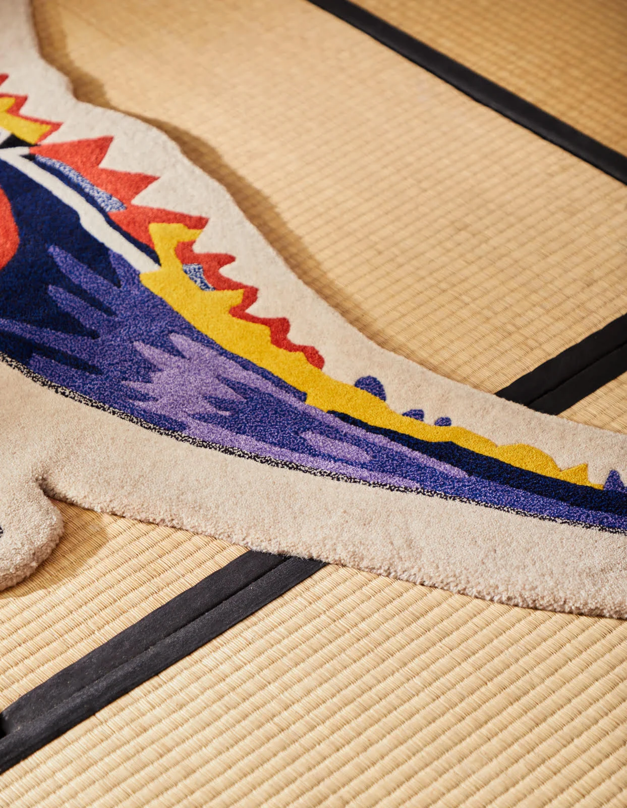 1266 Pez Dispenser Rug · Maharishi X Jean-Michel Basquiat Multi 3 1266 Pez Dispenser Rug · Maharishi X Jean-Michel Basquiat Multi - Image 3