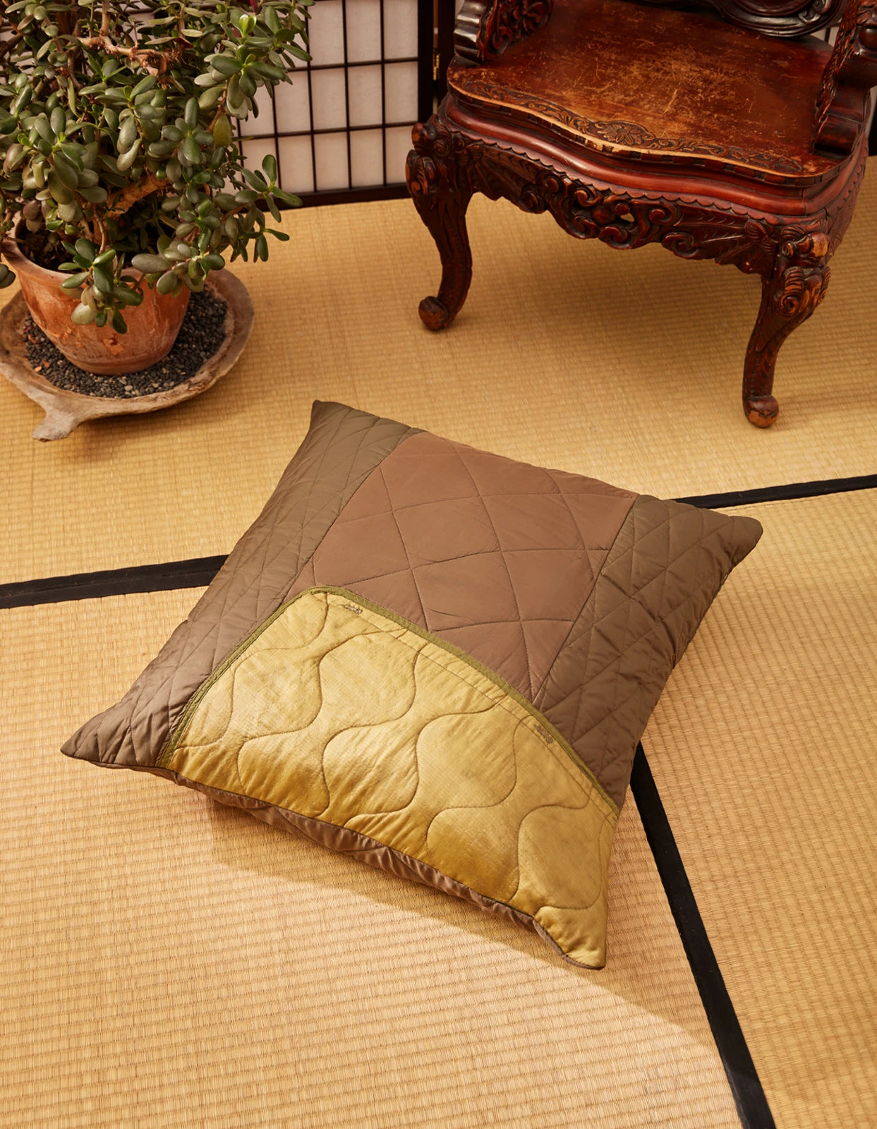 Maharishi 6426 XL TriQuilted Cushion · Vintage Military Surplus Olive 2 Maharishi 6426 XL TriQuilted Cushion · Vintage Military Surplus Olive - Image 2