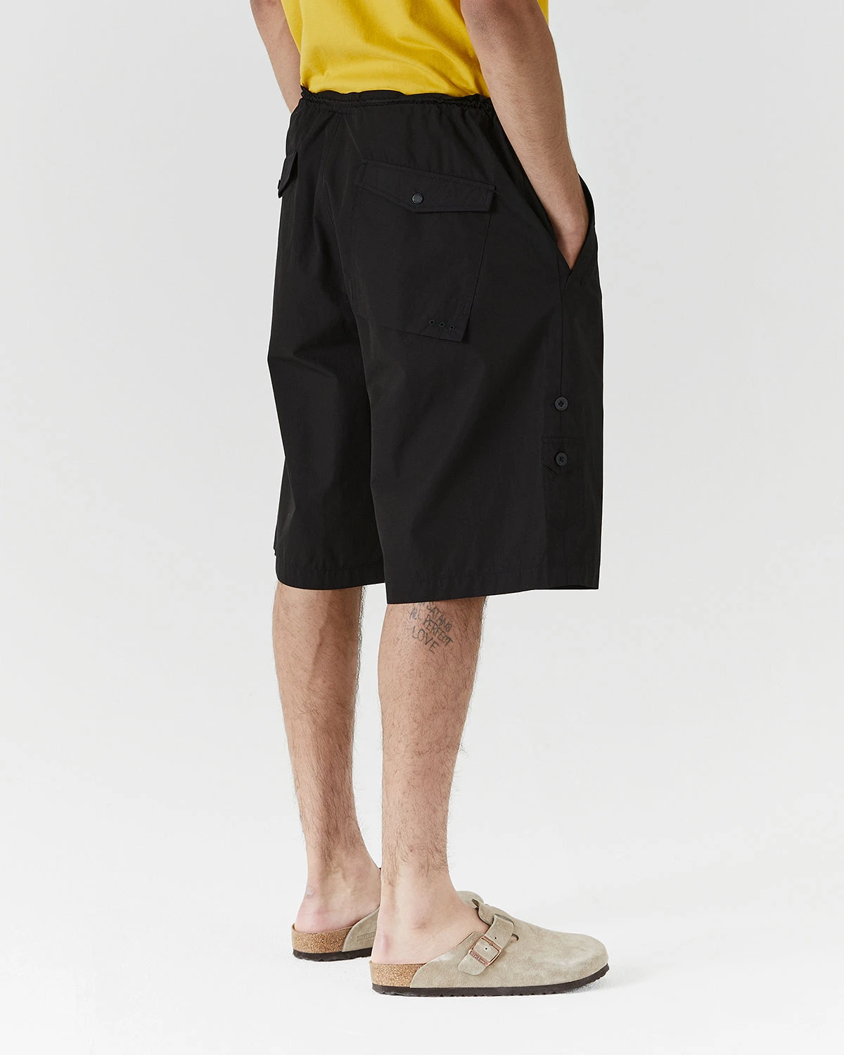 Maharishi 4037 Original Snoshorts Loose Fit Black 3 Maharishi 4037 Original Snoshorts Loose Fit Black - Image 3