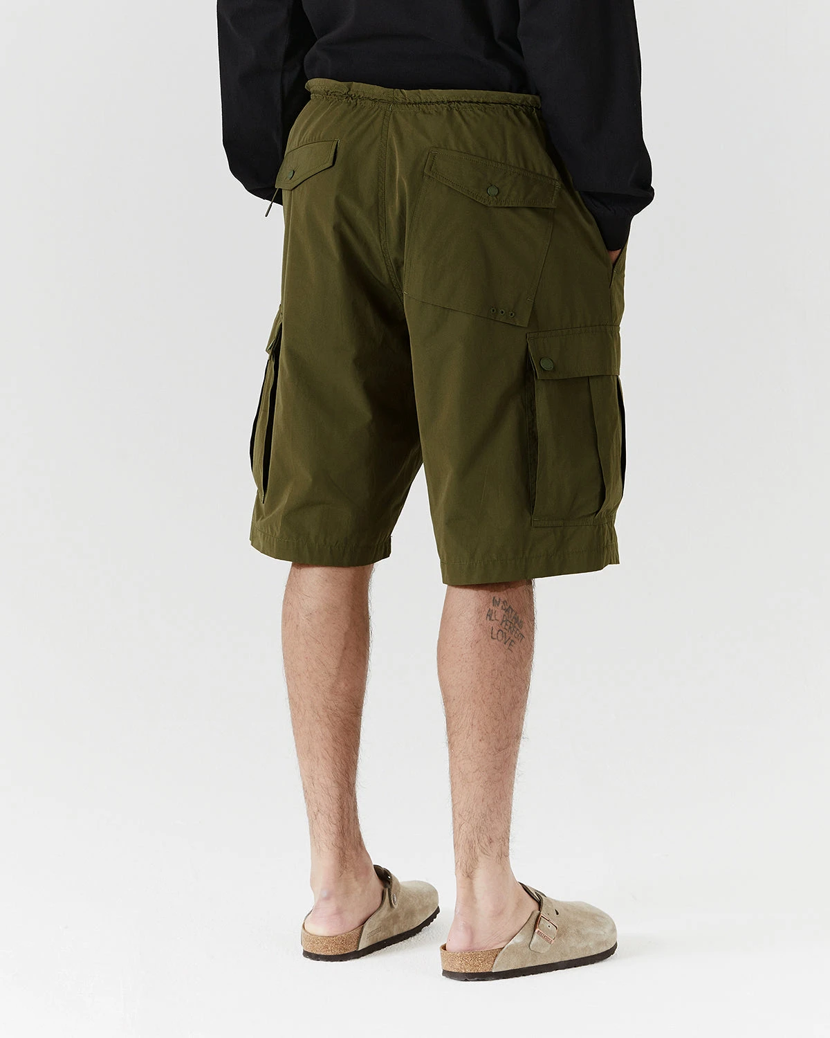 Maharishi 4036 Original Cargo Loose Snoshorts Olive OG-107F 3 Maharishi 4036 Original Cargo Loose Snoshorts Olive OG-107F - Image 3