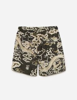 Maharishi 1273 Cloud Dragon Swim Shorts Olive 12 Maharishi 1273 Cloud Dragon Swim Shorts Olive -Maharishi Shop S24 1273 OLI 20