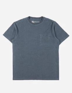 Maharishi 7021 Hemp Organic Pocket T-Shirt Navy