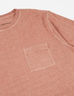 Maharishi 7021 Hemp Organic Pocket T-Shirt Pink 6 Maharishi 7021 Hemp Organic Pocket T-Shirt Pink -Maharishi Shop aw21 7021 hemp organic pocket tshirt pink 30