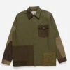 Maharishi 4084 Upcycled Utility Overshirt Olive