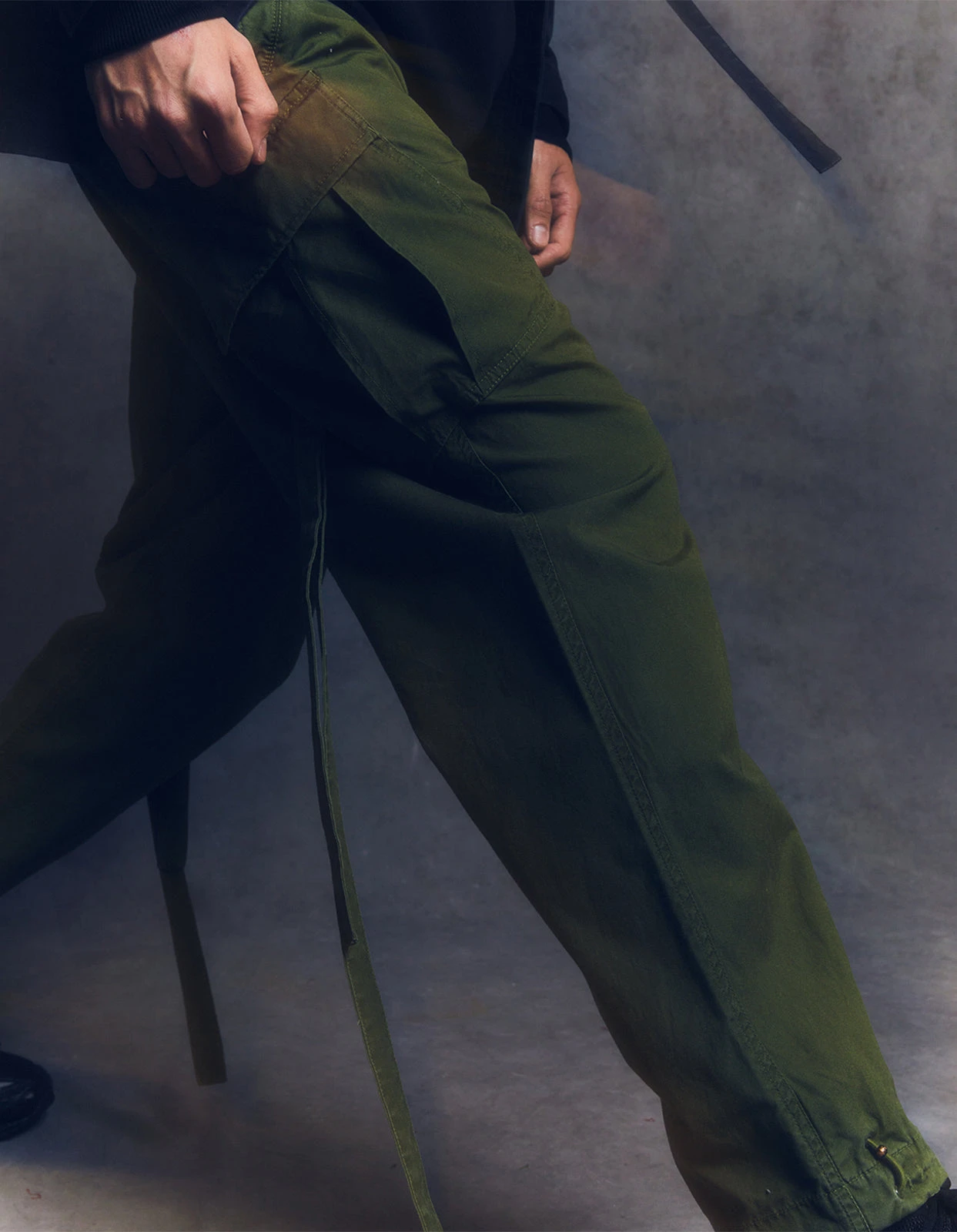 Maharishi 4514 Cargo Track Pants Olive OG-107F 10 Maharishi 4514 Cargo Track Pants Olive OG-107F - Image 10