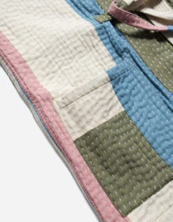 Maharishi 1285 Patchwork Kimono Overshirt Multi -Maharishi Shop aw24 1285 Multi 60