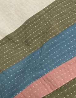 Maharishi 1289 Patchwork Kantha Blanket Multi -Maharishi Shop aw24 1289 multi 30