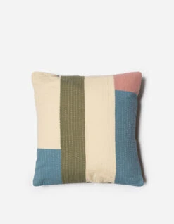 Maharishi 1290 Patchwork Kantha Cushion Multi