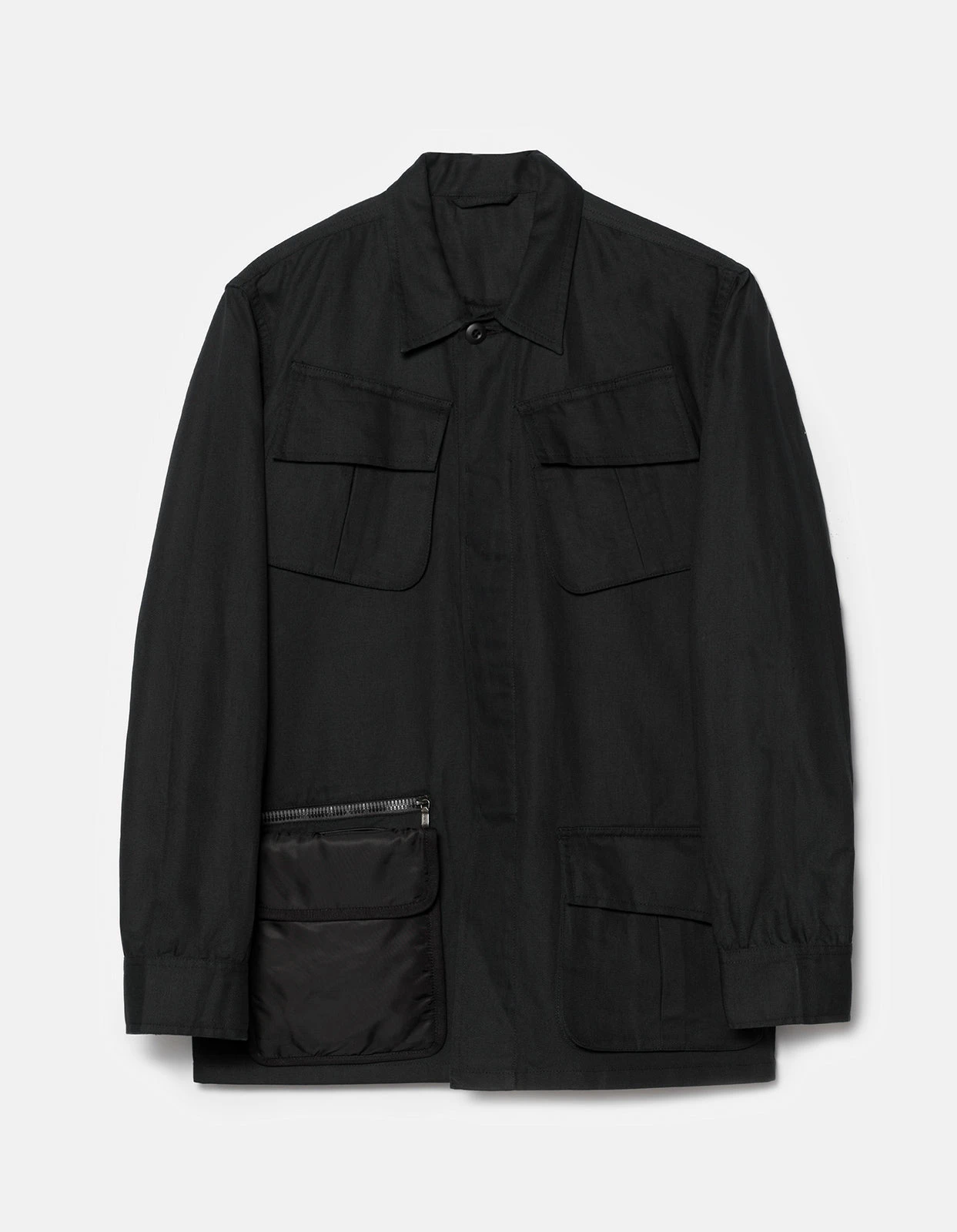 Maharishi 5200 Hemp Jungle Utility Jacket Black 1 Maharishi 5200 Hemp Jungle Utility Jacket Black
