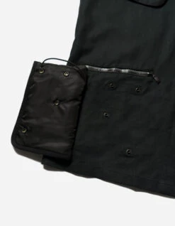 Maharishi 5200 Hemp Jungle Utility Jacket Black 11 Maharishi 5200 Hemp Jungle Utility Jacket Black -Maharishi Shop aw24 5200 black 40