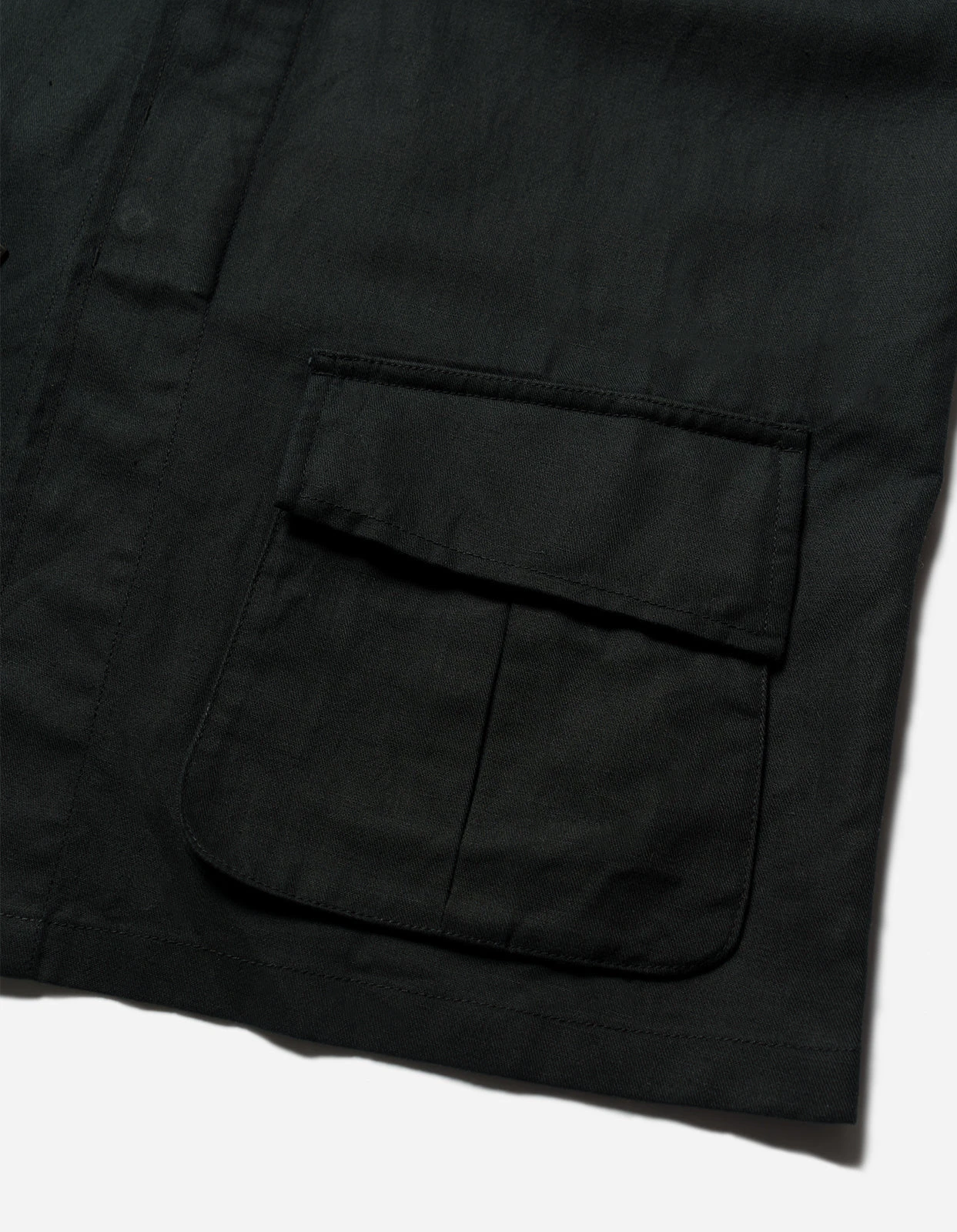 Maharishi 5200 Hemp Jungle Utility Jacket Black 6 Maharishi 5200 Hemp Jungle Utility Jacket Black - Image 6