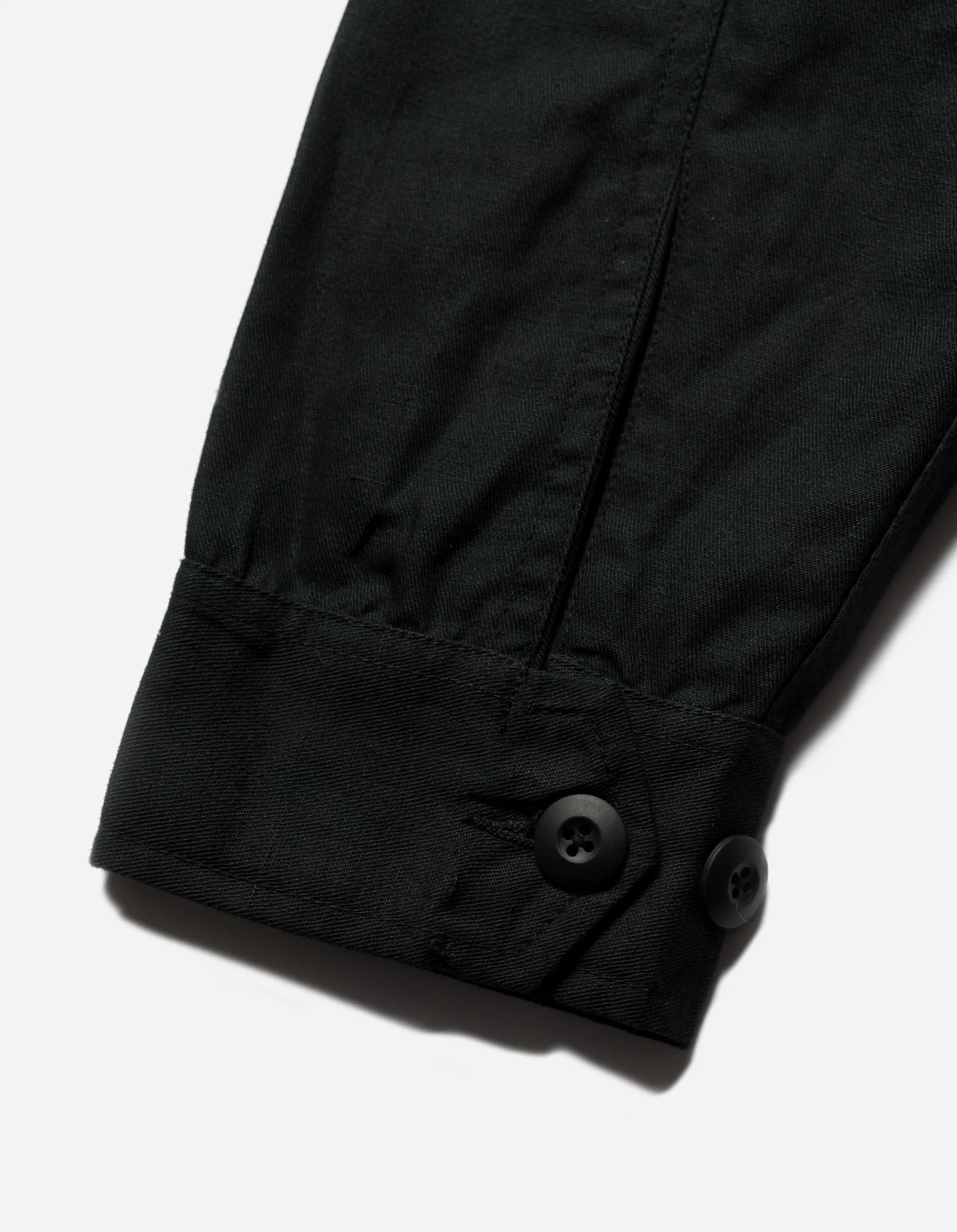 Maharishi 5200 Hemp Jungle Utility Jacket Black 8 Maharishi 5200 Hemp Jungle Utility Jacket Black - Image 8