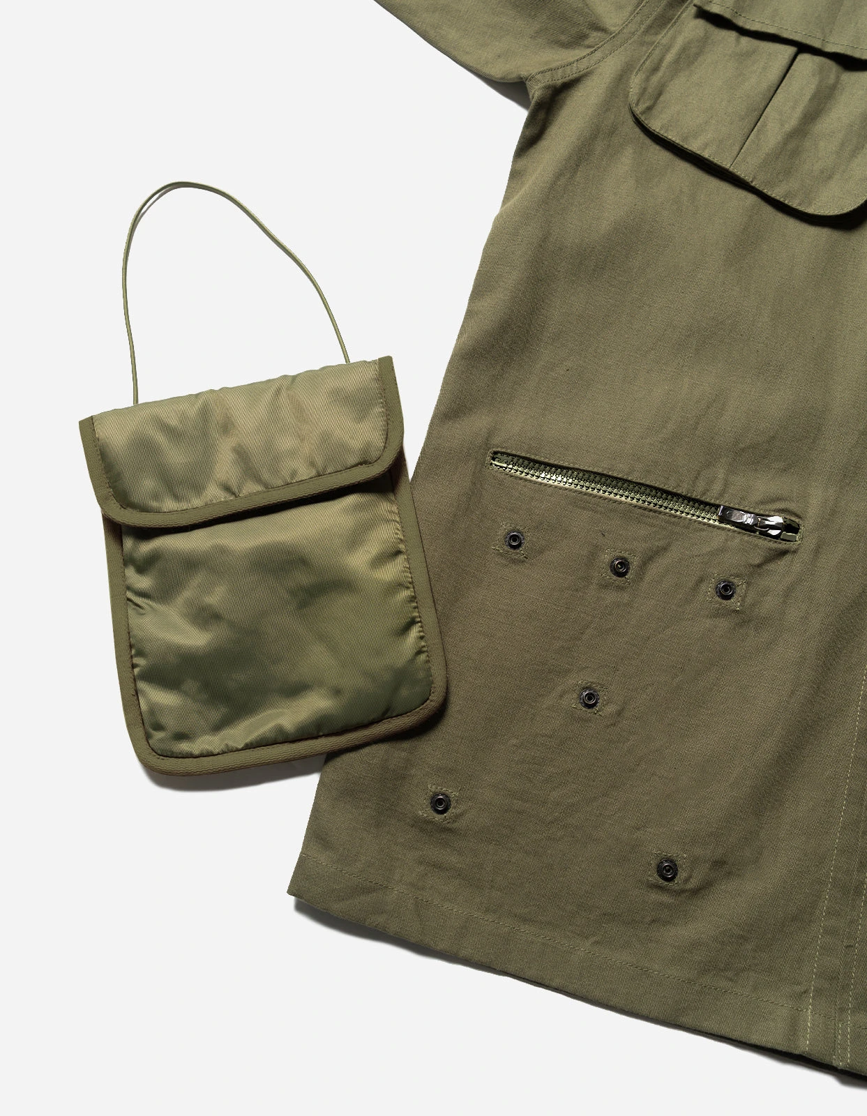 Maharishi 5200 Hemp Jungle Utility Jacket Olive OG-107F 5 Maharishi 5200 Hemp Jungle Utility Jacket Olive OG-107F - Image 5