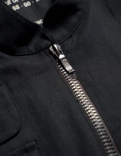 Maharishi 5201 Hemp Utility Vest Black -Maharishi Shop aw24 5201 Black 70