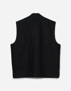 Maharishi 5201 Hemp Utility Vest Black -Maharishi Shop aw24 5201 black 20