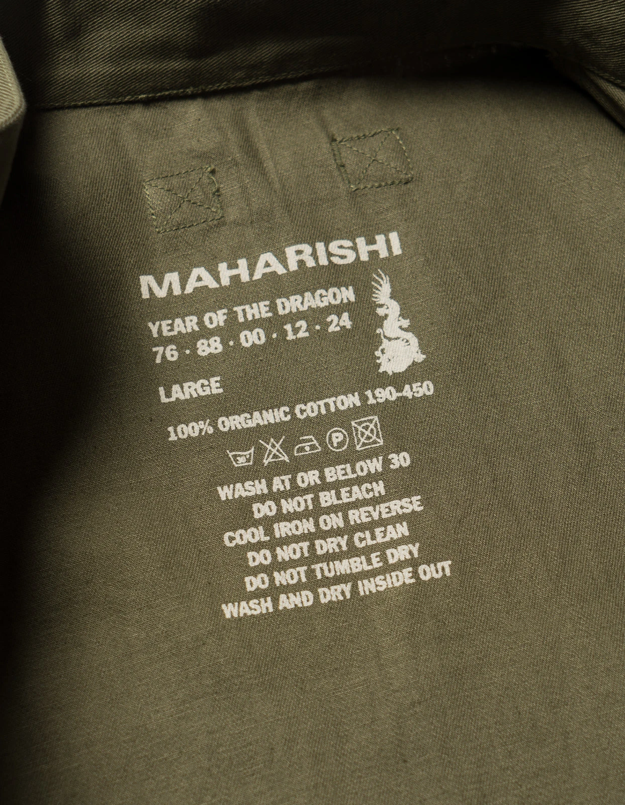 Maharishi 5201 Hemp Utility Vest Olive OG-107F 7 Maharishi 5201 Hemp Utility Vest Olive OG-107F - Image 7