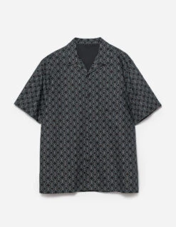 Maharishi 5205 Wagara Camp Collar Shirt Black