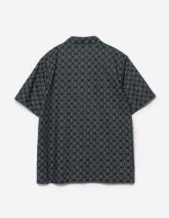 Maharishi 5205 Wagara Camp Collar Shirt Black -Maharishi Shop aw24 5205 black 20