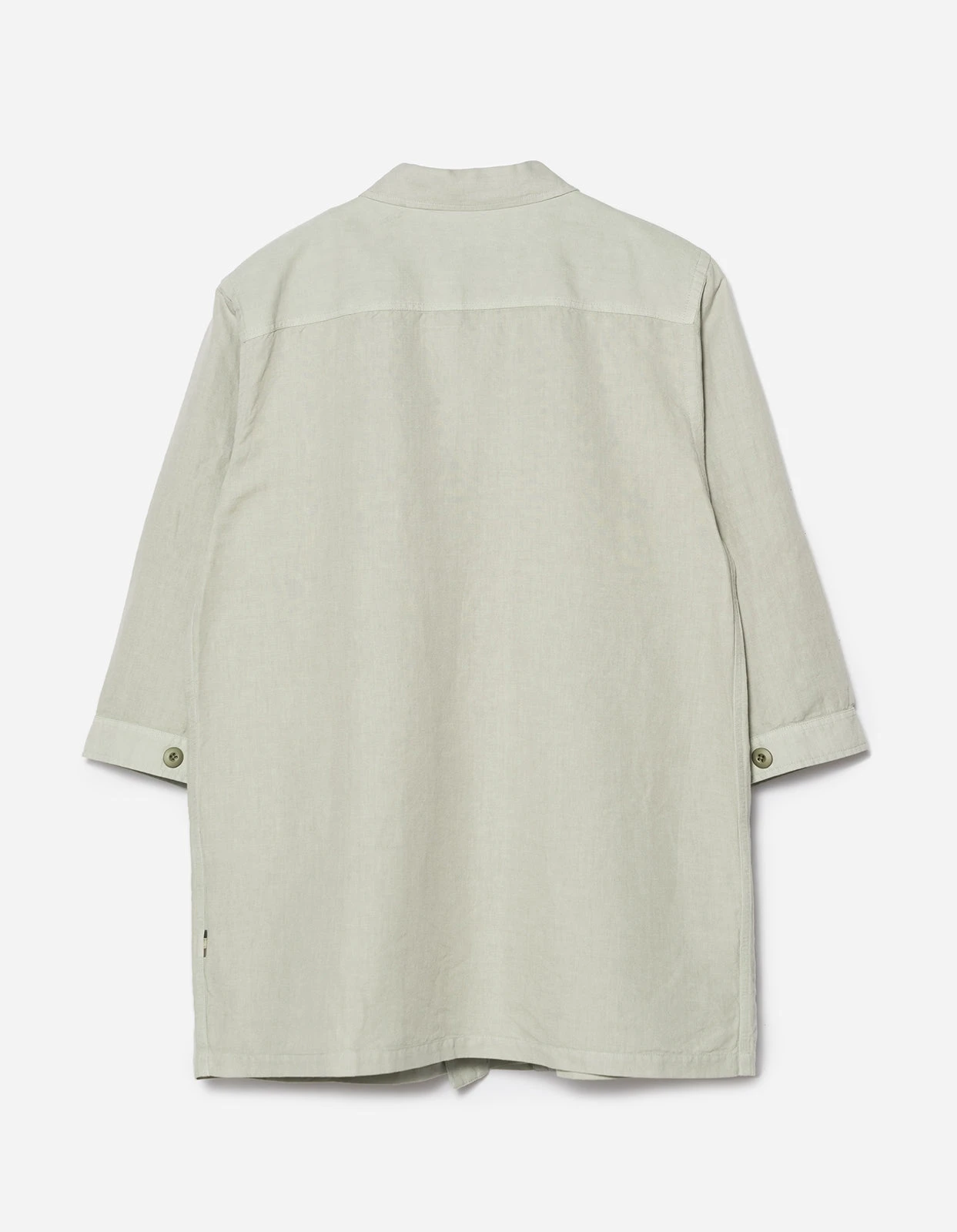 Maharishi 5210 Hemp Jungle Kimono Overshirt Sage 2 Maharishi 5210 Hemp Jungle Kimono Overshirt Sage - Image 2