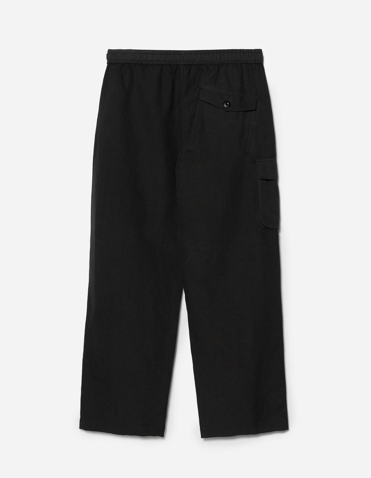 Maharishi 5213 Hemp Asym Cargo Track Pants Black 5 Maharishi 5213 Hemp Asym Cargo Track Pants Black - Image 5