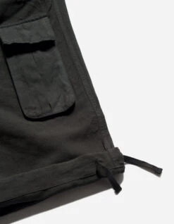 Maharishi 5213 Hemp Asym Cargo Track Pants Black 25 Maharishi 5213 Hemp Asym Cargo Track Pants Black -Maharishi Shop aw24 5213 black 90