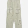 Maharishi 5213 Hemp Asym Cargo Track Pants Sage
