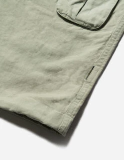 Maharishi 5213 Hemp Asym Cargo Track Pants Sage -Maharishi Shop aw24 5213 sage 50