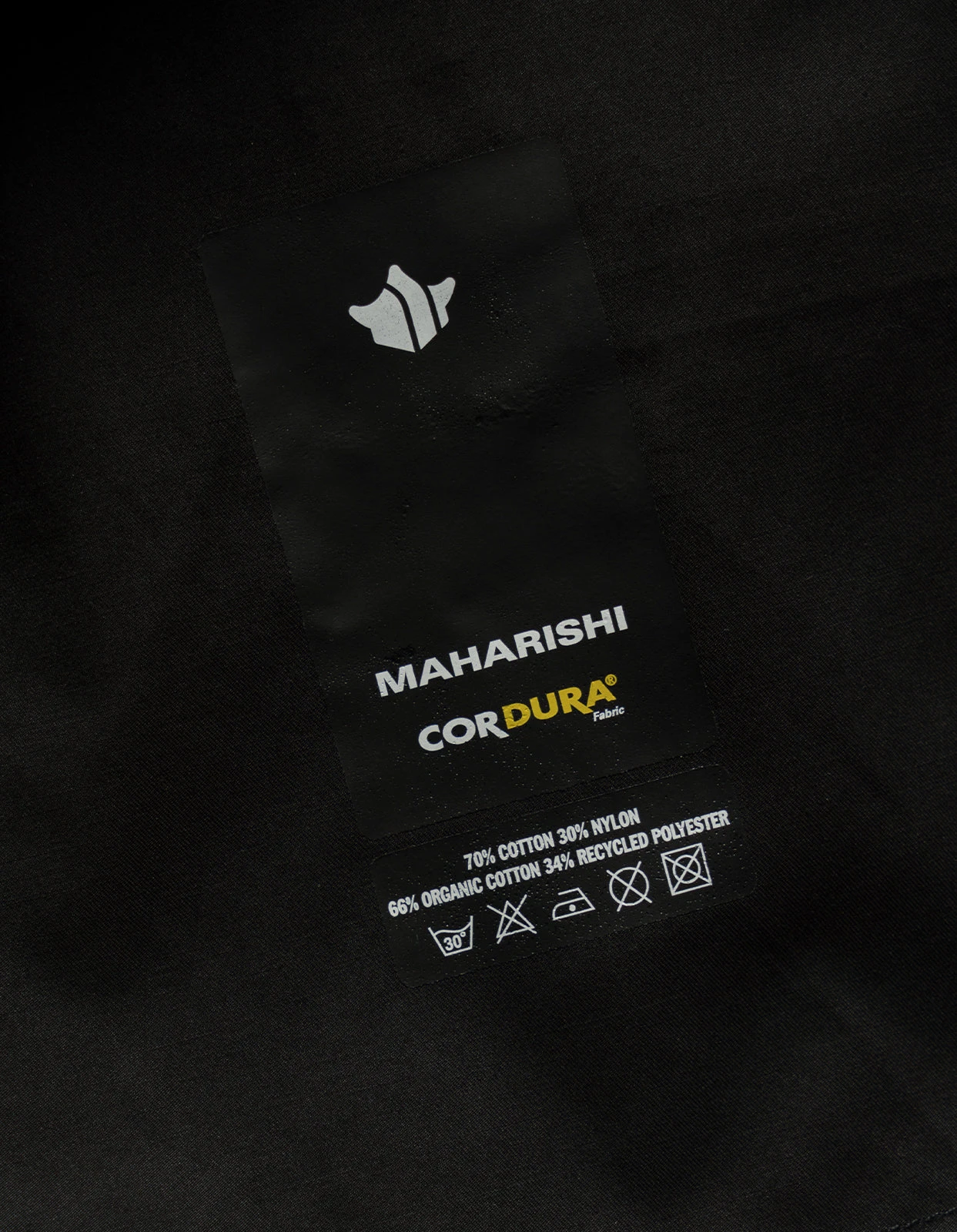 Maharishi 5215 Cordura WR M65 Cargo Pants Black 8 Maharishi 5215 Cordura WR M65 Cargo Pants Black - Image 8