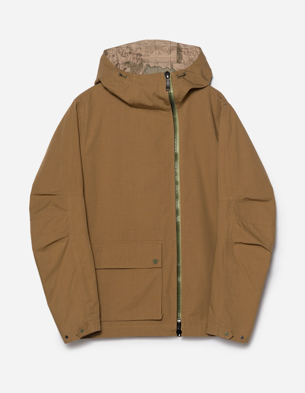 Maharishi 5222 Reversible Cordura Asym Parka Mushroom/Desert 1 Maharishi 5222 Reversible Cordura Asym Parka Mushroom/Desert