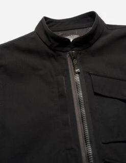Maharishi 5223 Cordura Asym Armour Vest Black/Subdued Night -Maharishi Shop aw24 5223 black 30