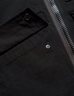 Maharishi 5223 Cordura Asym Armour Vest Black/Subdued Night -Maharishi Shop aw24 5223 black 60