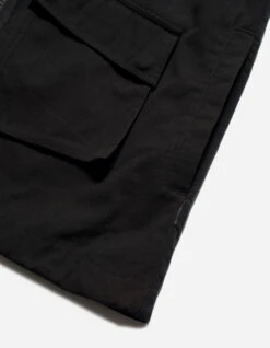 Maharishi 5223 Cordura Asym Armour Vest Black/Subdued Night -Maharishi Shop aw24 5223 black 80