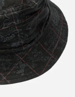 Maharishi 5227 Reversible Contour Bucket Hat Black/Subdued Night 12 Maharishi 5227 Reversible Contour Bucket Hat Black/Subdued Night -Maharishi Shop aw24 5227 black 20