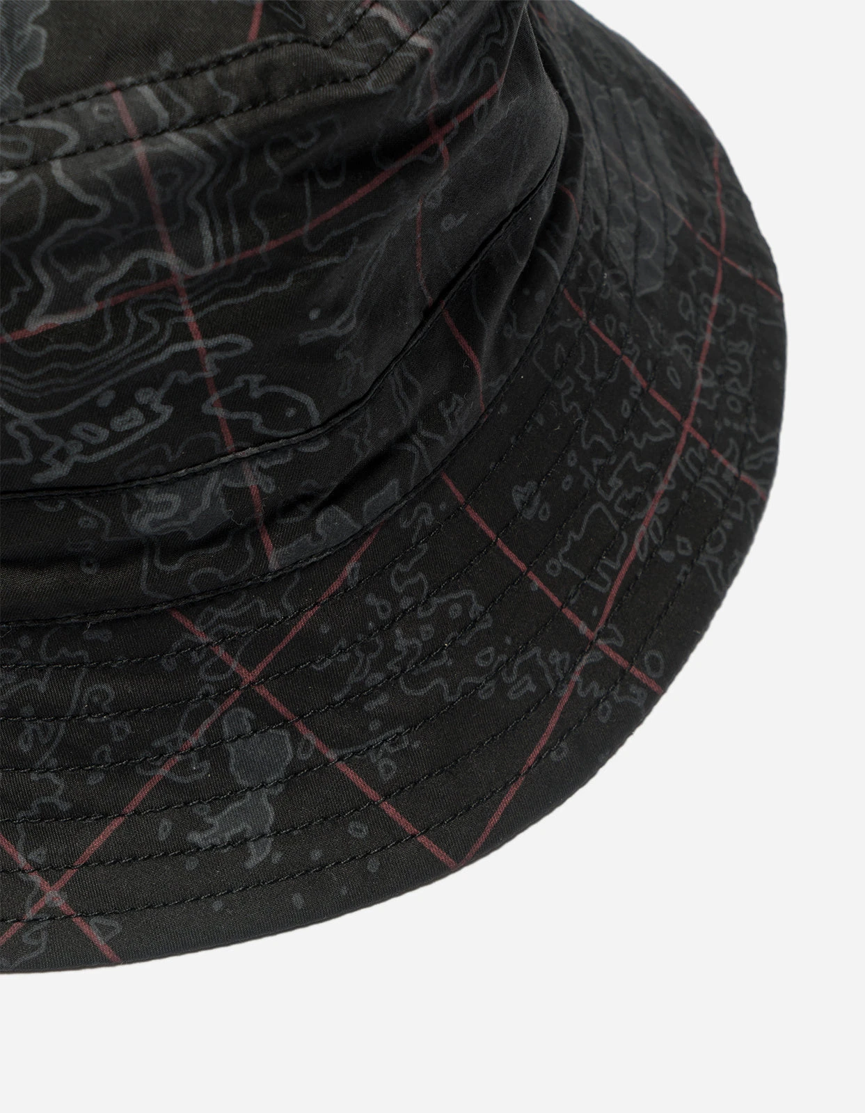 Maharishi 5227 Reversible Contour Bucket Hat Black/Subdued Night 6 Maharishi 5227 Reversible Contour Bucket Hat Black/Subdued Night - Image 6