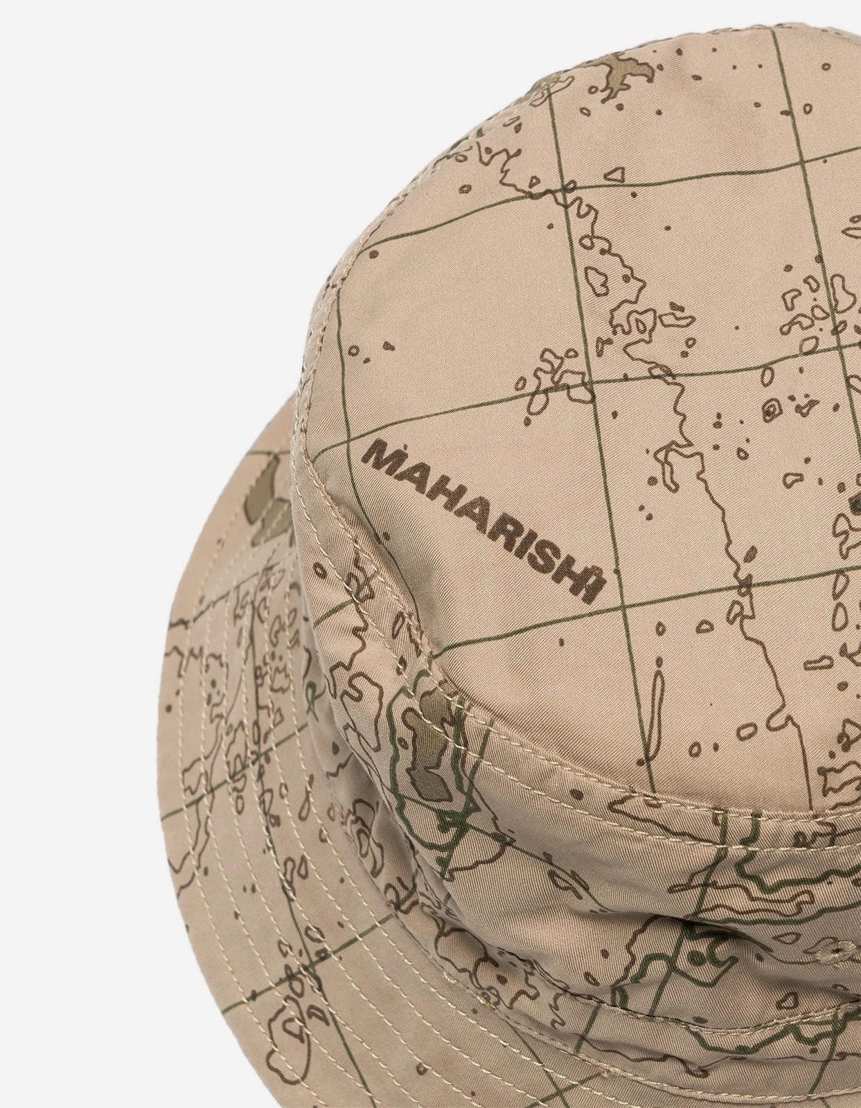 Maharishi 5227 Reversible Contour Bucket Hat Mushroom/Desert 6 Maharishi 5227 Reversible Contour Bucket Hat Mushroom/Desert - Image 6