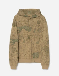 Maharishi 5228 Contour Hooded Sweat Desert