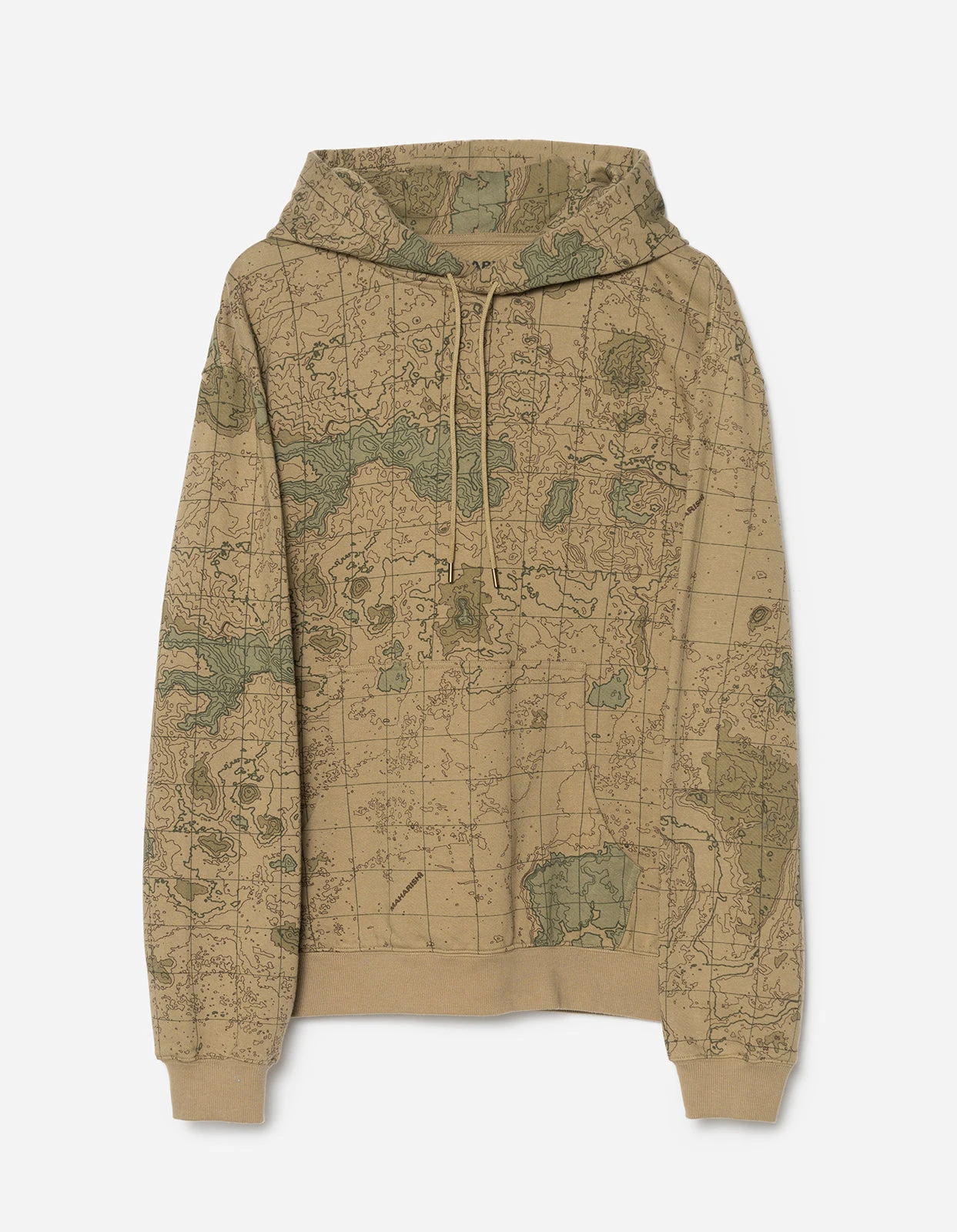 Maharishi 5228 Contour Hooded Sweat Desert 1 Maharishi 5228 Contour Hooded Sweat Desert