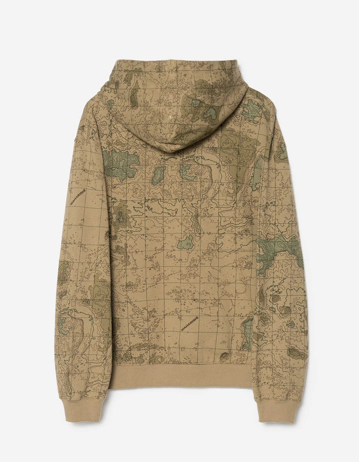 Maharishi 5228 Contour Hooded Sweat Desert 2 Maharishi 5228 Contour Hooded Sweat Desert - Image 2