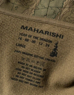 Maharishi 5228 Contour Hooded Sweat Desert 19 Maharishi 5228 Contour Hooded Sweat Desert -Maharishi Shop aw24 5228 desert 90